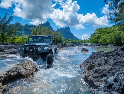 4WD and Off Road tours in Bora Bora