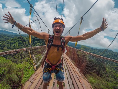 Adrenaline and extreme activities in Cancun