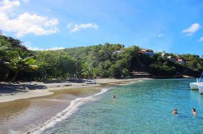 Anse Cochon beach in St. Lucia