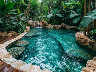 Baldi Hot Springs in Costa Rica