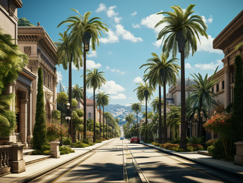 Beverly Hills in Los Angeles