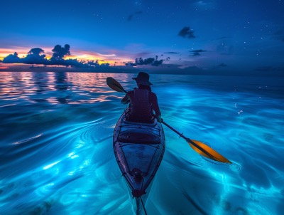 Bioluminescent Kayak Adventure from San Juan