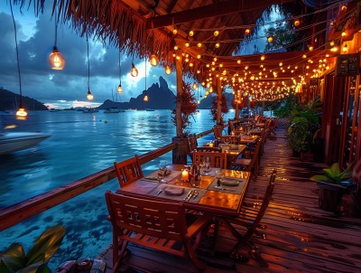 Bloody Mary's Restaurant in Bora Bora in Bora Bora