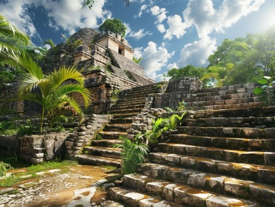 Cahal Pech Mayan Ruins and Museum in San Ignacio