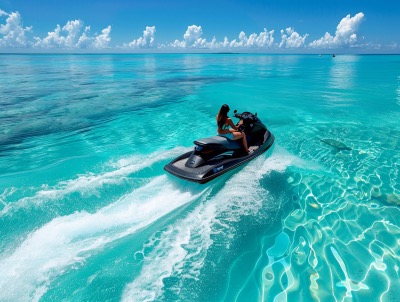 Curacao Shore Excursion: Jet Ski or Aquaboat Snorkel Tour