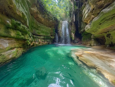 Damajagua Waterfalls day trips from Puerto Plata