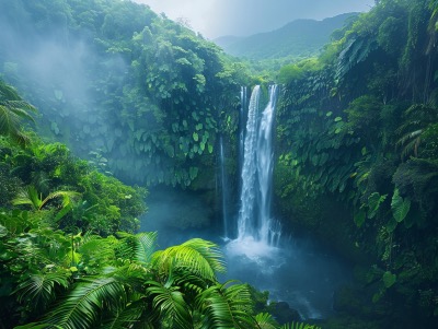 Dark View Falls in St. Vincent and The Grenadines