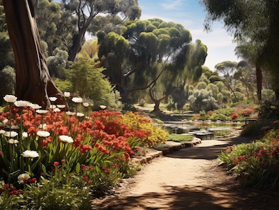 Descanso Gardens in Los Angeles