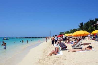 Doctor's Cave Beach in Montego Bay