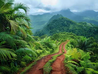 El Yunque National Forest  from San Juan