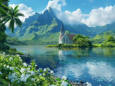 Matira Beach in Bora Bora