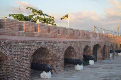 Fort Charles in Kingston, Jamaica