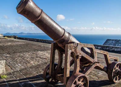 Fort Charlotte (Kingstown) in St. Vincent and The Grenadines