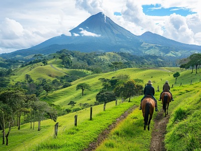 From Playa Flamingo Horseback Riding in Guanacaste