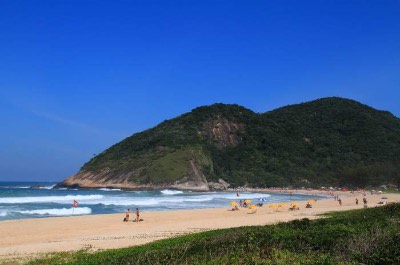 Grumari Beach in Rio de Janeiro