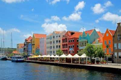 Curacao Handelskade and Floating Market