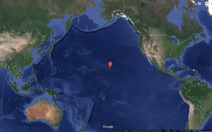 Map of Hawaii