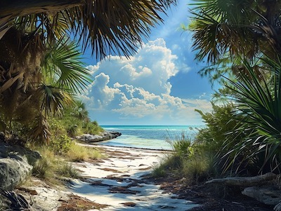 Honeymoon Island State Park in Tampa