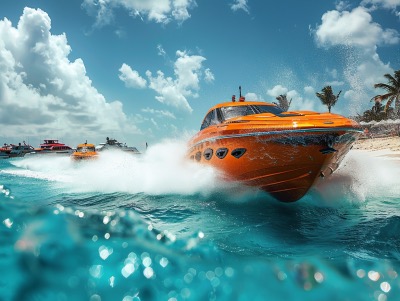 Jet Boats & Speed Boats in St. Maarten