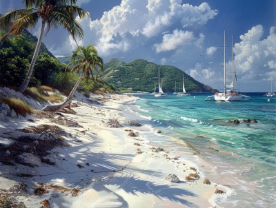 Jost Van Dyke Island  British Virgin Islands