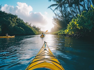 Kayaking