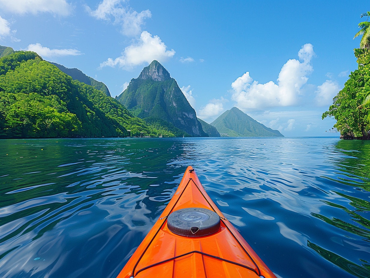 Kayaking in St. Lucia