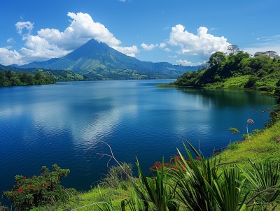 Lake Arenal in Costa Rica
