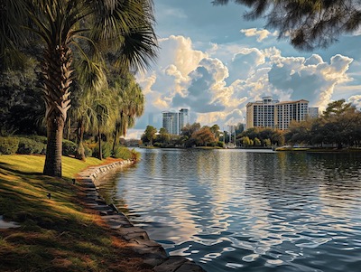 Orlando Lake Eola Park