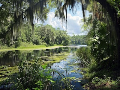 Lettuce Lake Regional Park in Tampa