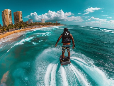Luquillo Beach Flyboard Experience in San Juan