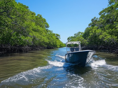 Mangrove Cruise in Roatan