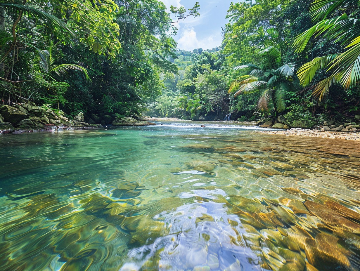 Martha Brae river in Montego Bay