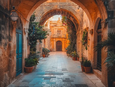Mdina Main Gate - Baroque Gateway in Malta