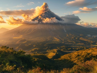 Miravalles Volcano in Costa Rica