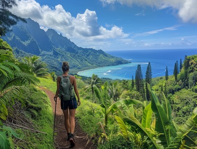 Moorea Three Coconuts Trail Guided