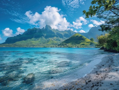 Mount Otemanu in Bora Bora