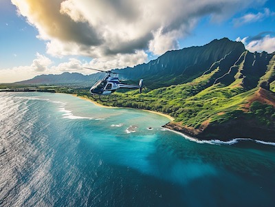 Oahu Magnum Experience Helicopter Tour