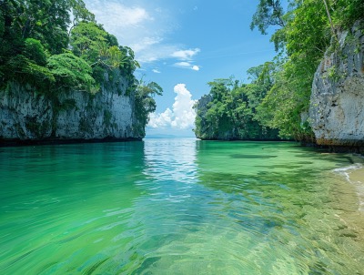Parque Nacional Los Haitises  in Samana