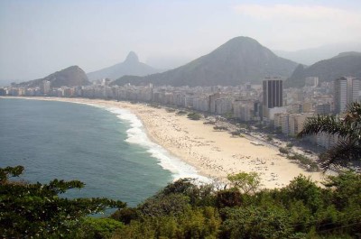 Copacabana Beach in Rio de Janeiro