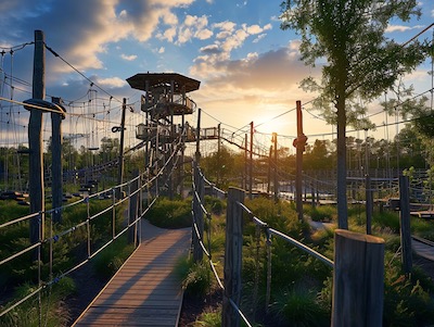 Radical Ropes Adventure Park in Myrtle Beach