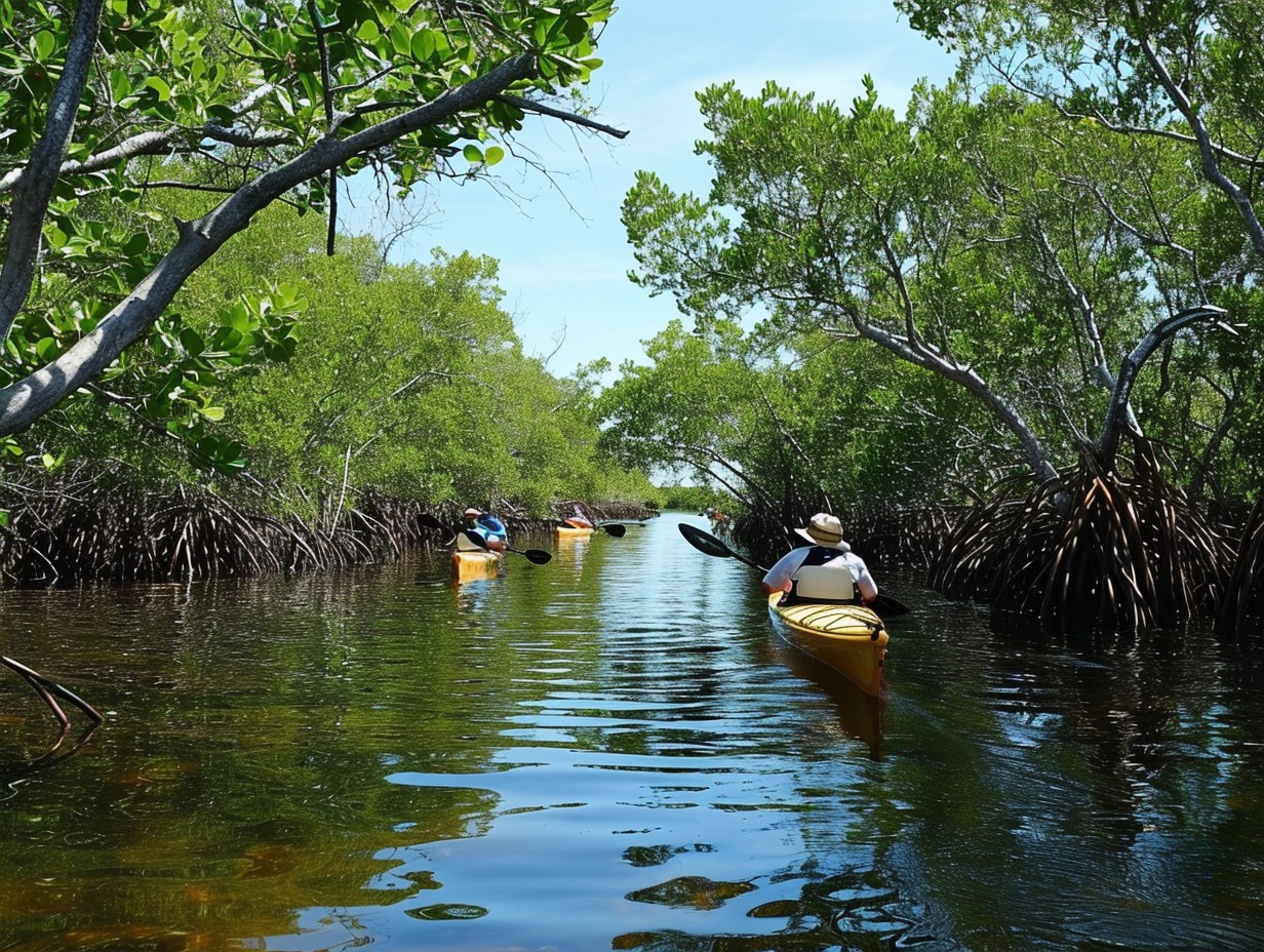 Rookery Bay Reserve Kayak Ecotour in Naples in Marco Island