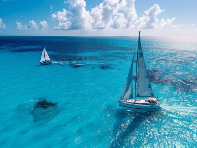 Sailing in Cancun