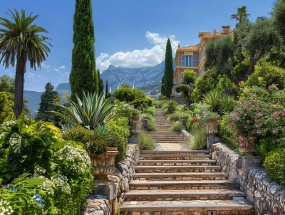 Saint-Martin Gardens in Monaco