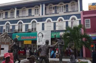 Sam Sharpe Square in Montego Bay