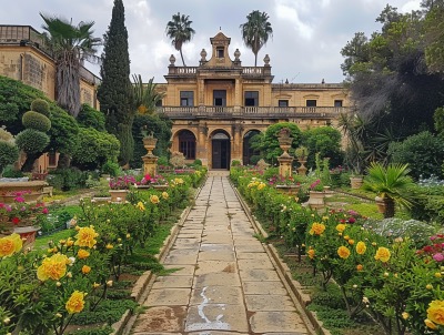San Anton Gardens in Malta