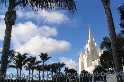 San Diego Mormon Temple in San Diego
