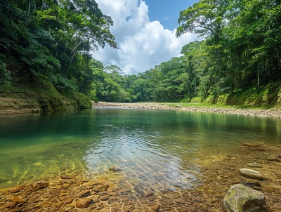 Sarapiqui River in Costa Rica