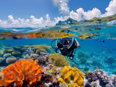 Scuba Diving in Bora Bora