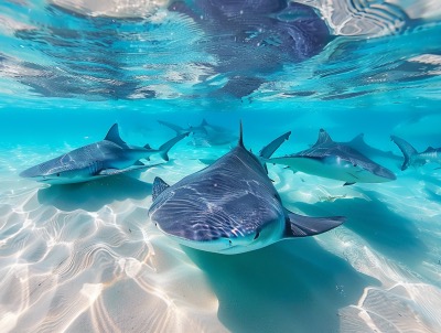 Sharks and Stingrays encounter in Punta Cana