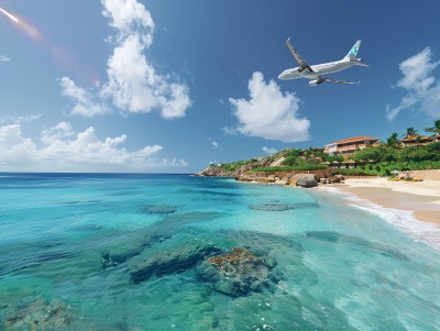 Maho Beach and Lucas Bay Sightseeing